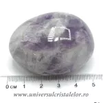 Ametist chevron polisat