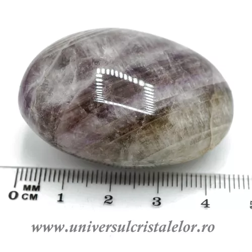 Ametist chevron polisat unicat m01