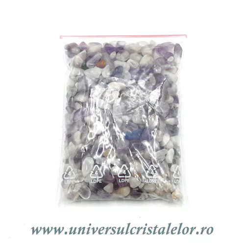 Pietre chips ametist chevron