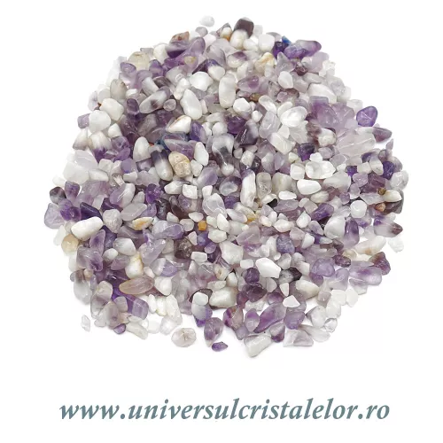 Pietre chips ametist chevron Pietre chips ametist chevron