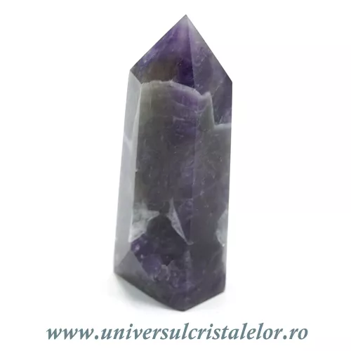 Ametist chevron varf cu baza unicat m04 Ametist chevron varf cu baza unicat m04