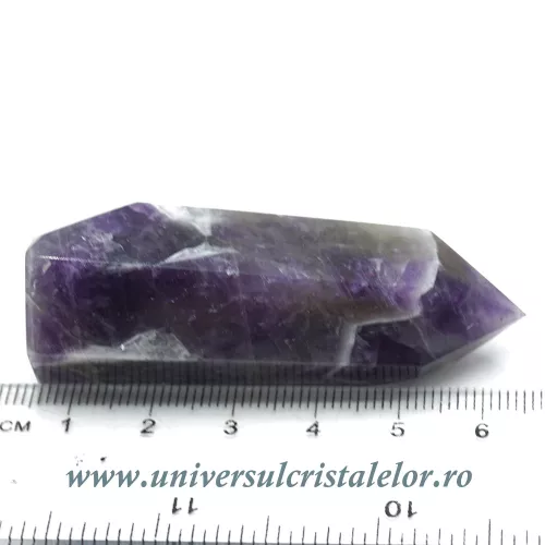 Ametist chevron varf cu baza unicat m04 Ametist chevron varf cu baza unicat m04