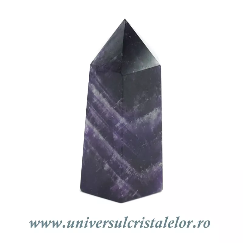 Ametist chevron varf cu baza Ametist chevron varf cu baza