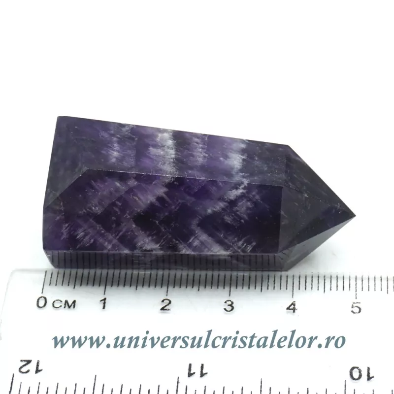 Ametist chevron varf cu baza Ametist chevron varf cu baza