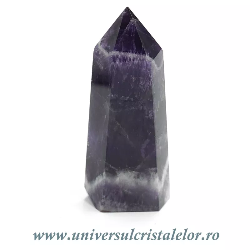Ametist chevron varf cu baza Ametist chevron varf cu baza