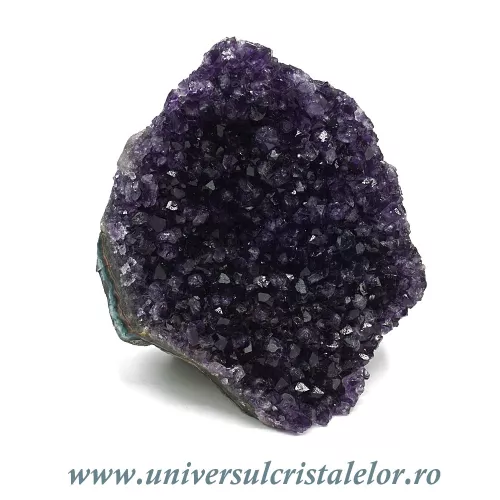 Ametist cu baza mineral unicat m26