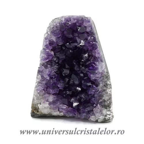 Ametist cu baza mineral unicat m49