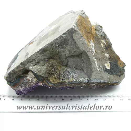 Ametist cu baza mineral unicat m26
