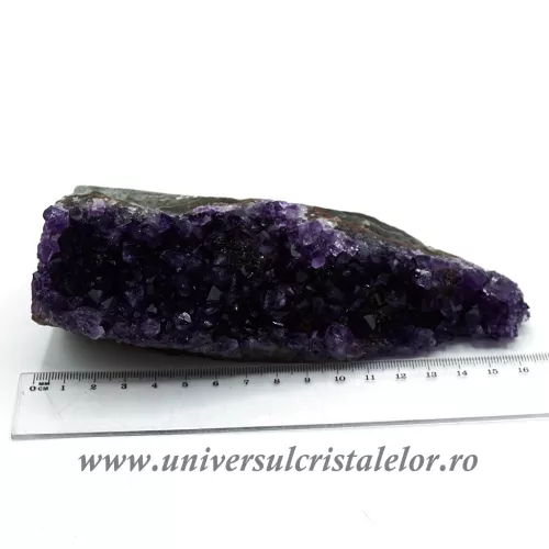 Ametist cu baza mineral unicat m04