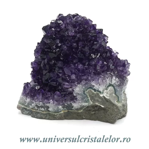 Ametist cu baza mineral unicat m18 Ametist cu baza mineral unicat m18