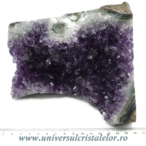 Ametist cu baza mineral unicat m03 Ametist cu baza mineral unicat m03