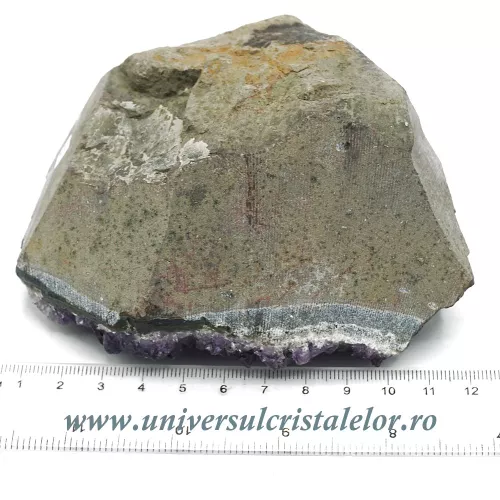 Ametist cu baza mineral unicat m14