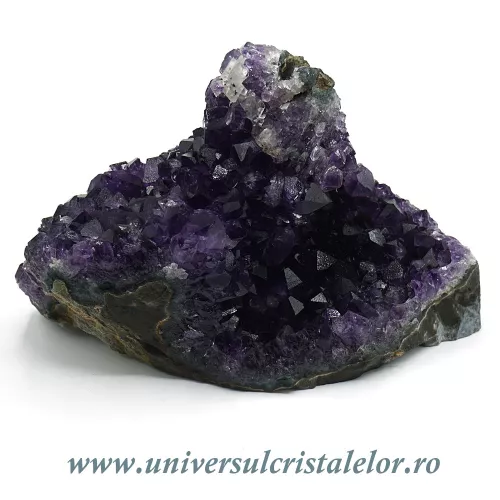 Ametist cu baza mineral unicat m13