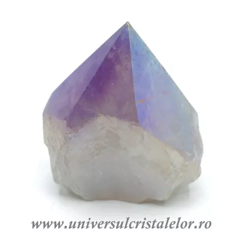 Ametist angel aura varf cu baza unicat m08