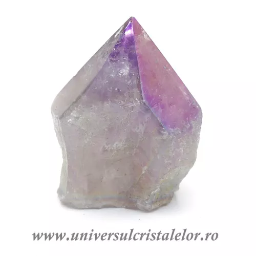 Ametist angel aura varf cu baza unicat m11