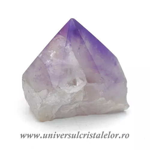 Ametist angel aura varf cu baza unicat m03