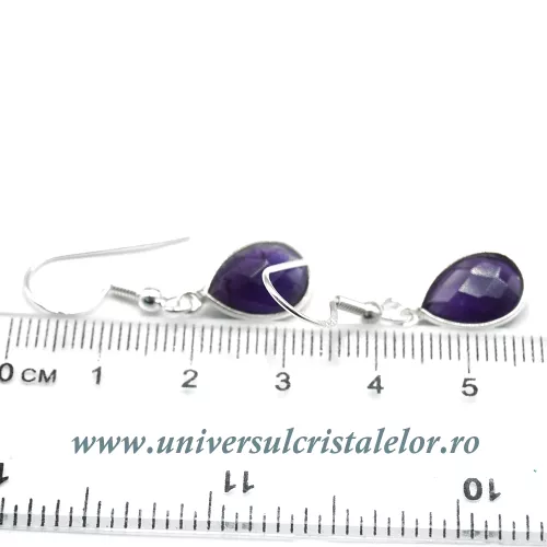 Cercei ametist lacrima fatetata m1 Cercei ametist lacrima fatetata m1