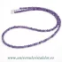 Colier ametist rotund fatetat - 3,2 mm