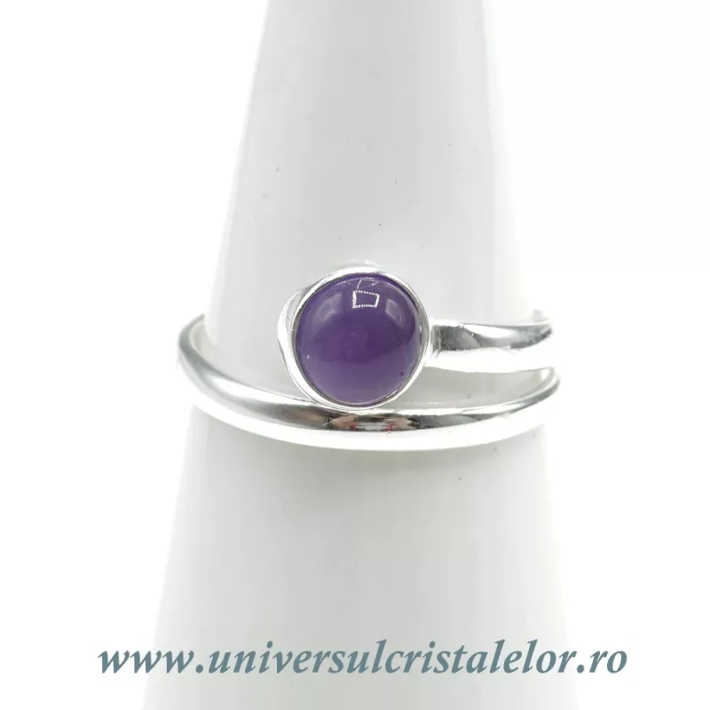 Inel ametist rotund Inel ametist rotund
