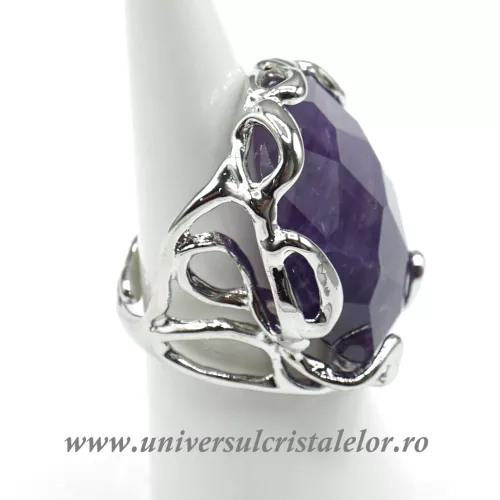 Inel ametist oval reglabil m3 Inel ametist oval reglabil m3