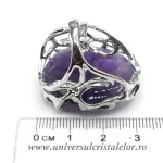 Inel ametist oval reglabil m3 Inel ametist oval reglabil m3