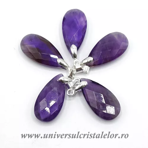 Pandantiv ametist lacrima fatetat m2