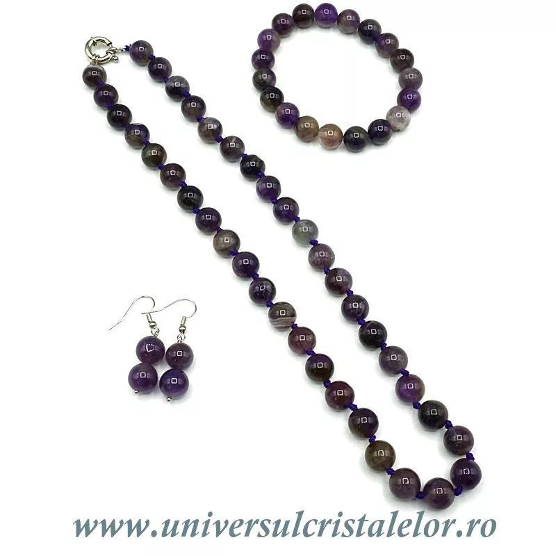 Set bijuterii ametist