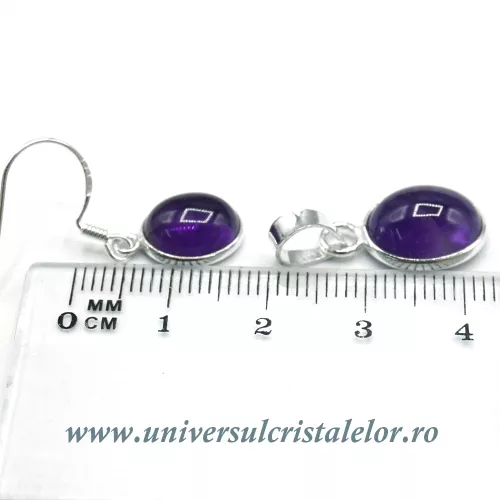 Set ametist oval Set ametist oval