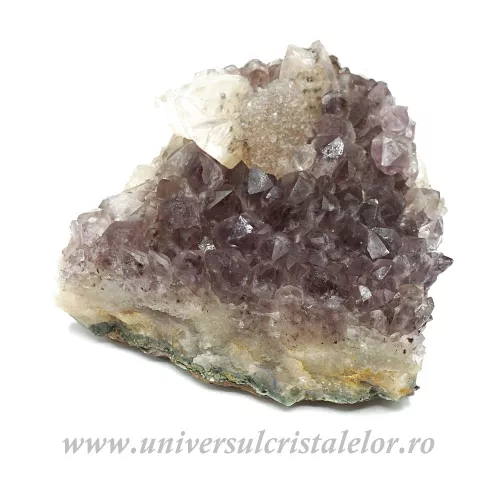 Ametist cu calcit mineral unicat m02 Ametist cu calcit mineral unicat m02