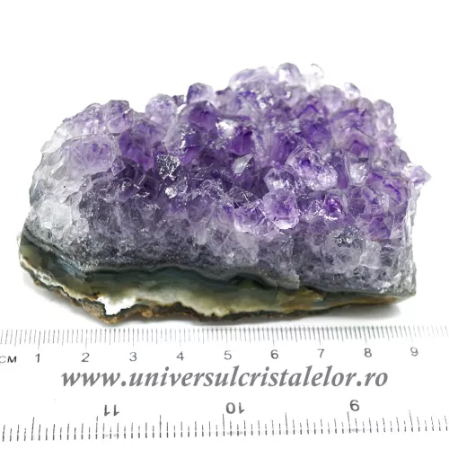 Ametist cluster Brazilia mineral unicat m16 Ametist cluster Brazilia mineral unicat m16