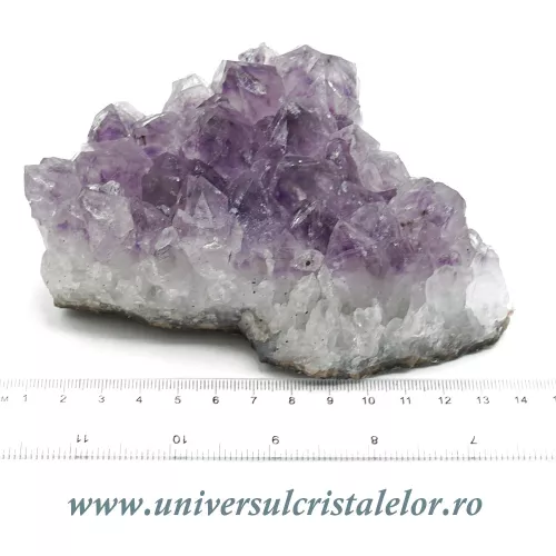 Ametist cluster Brazilia mineral unicat m14 Ametist cluster Brazilia mineral unicat m14