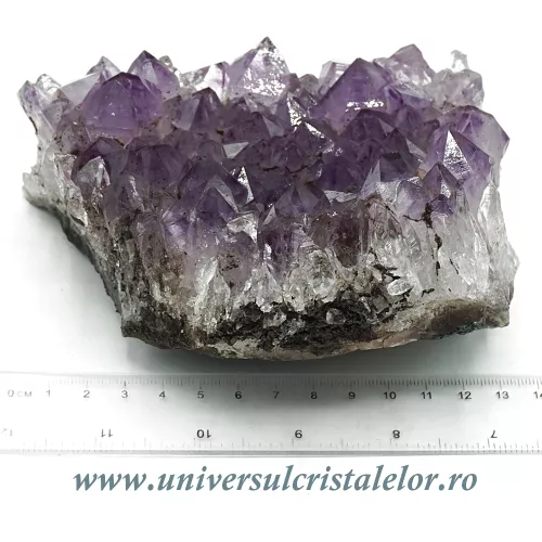 Ametist cluster Brazilia mineral unicat m15 Ametist cluster Brazilia mineral unicat m15