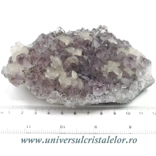 Ametist cu calcit mineral unicat m09 Ametist cu calcit mineral unicat m09