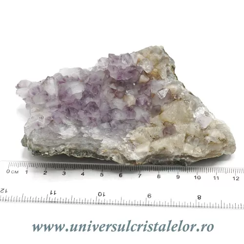 Ametist cu calcit mineral unicat m05 Ametist cu calcit mineral unicat m05