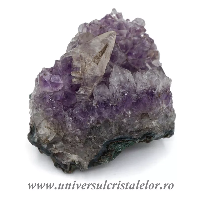 Ametist cu calcit