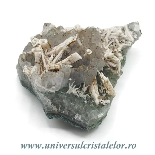 Ametist cu calcit mineral unicat m12