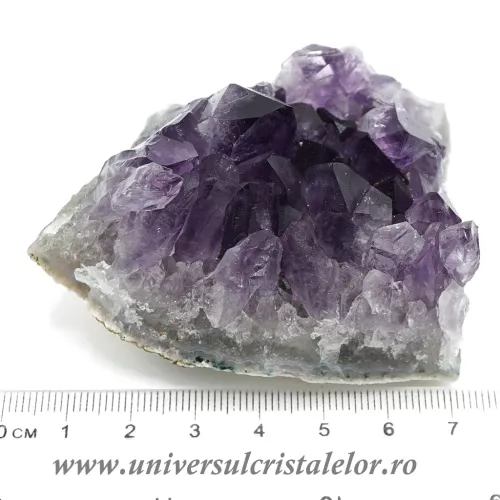 Ametist cluster Uruguay mineral unicat m23