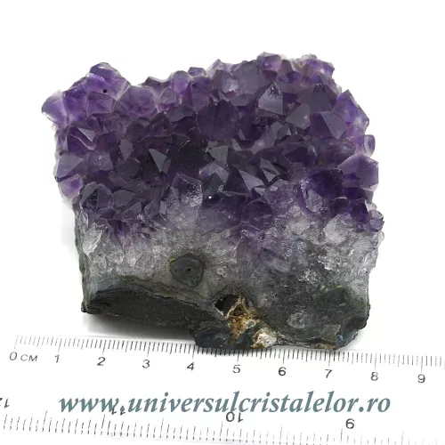 Ametist cluster Uruguay mineral unicat m08