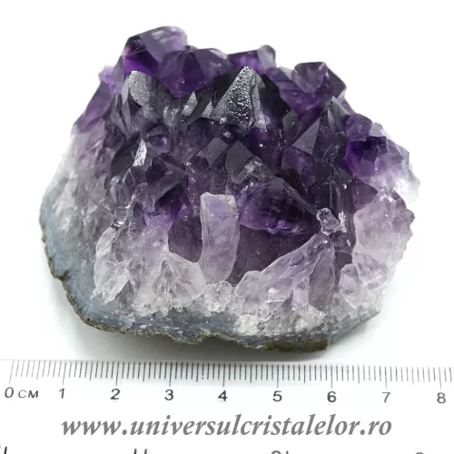 Ametist cluster Uruguay mineral unicat m17