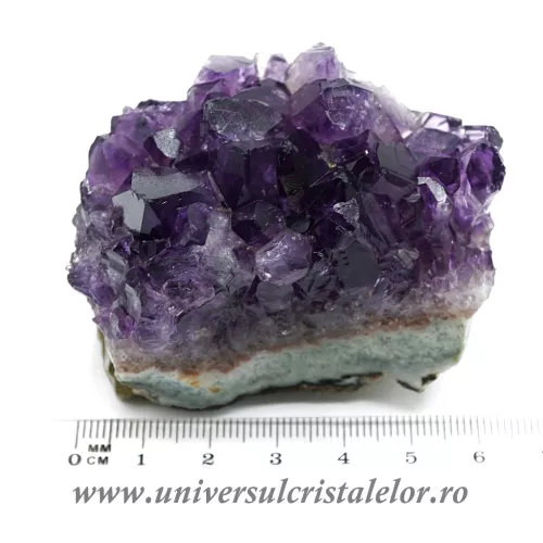 Ametist cluster Uruguay mineral unicat m08