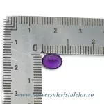 Ametist fatetat oval Ametist fatetat oval