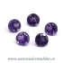 Ametist fatetat rotund 8 mm
