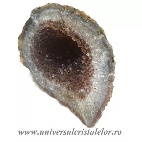 Ametist ( fragment din geoda ) mineral unicat m03 Ametist ( fragment din geoda ) mineral unicat m03