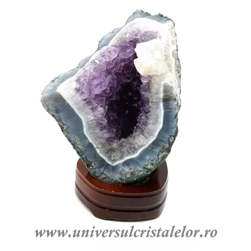 Ametist ( fragment din geoda ) mineral unicat m12