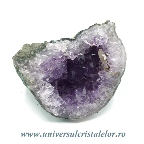 Ametist ( fragment din geoda ) mineral unicat m16 Ametist ( fragment din geoda ) mineral unicat m16