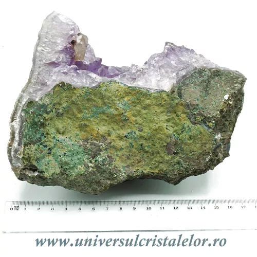 Ametist ( fragment din geoda ) mineral unicat m16 Ametist ( fragment din geoda ) mineral unicat m16