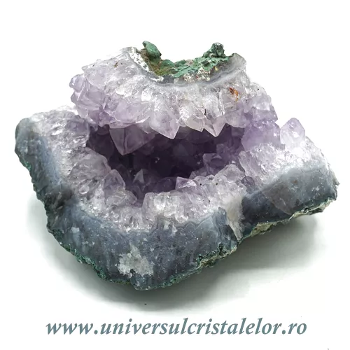 Ametist ( fragment din geoda ) mineral unicat m17 Ametist ( fragment din geoda ) mineral unicat m17