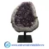Ametist pe suport de metal mineral unicat m02