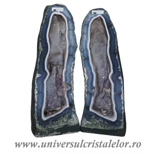 Geoda ametist pereche