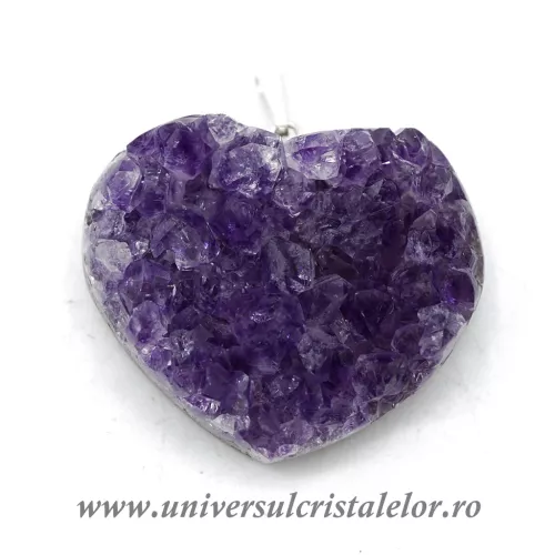 Pandantiv ametist inima m2